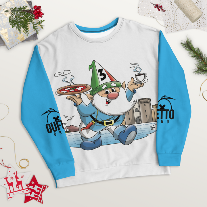 Felpa unisex Uomo/Donna NAPOLO - Gufetto Brand