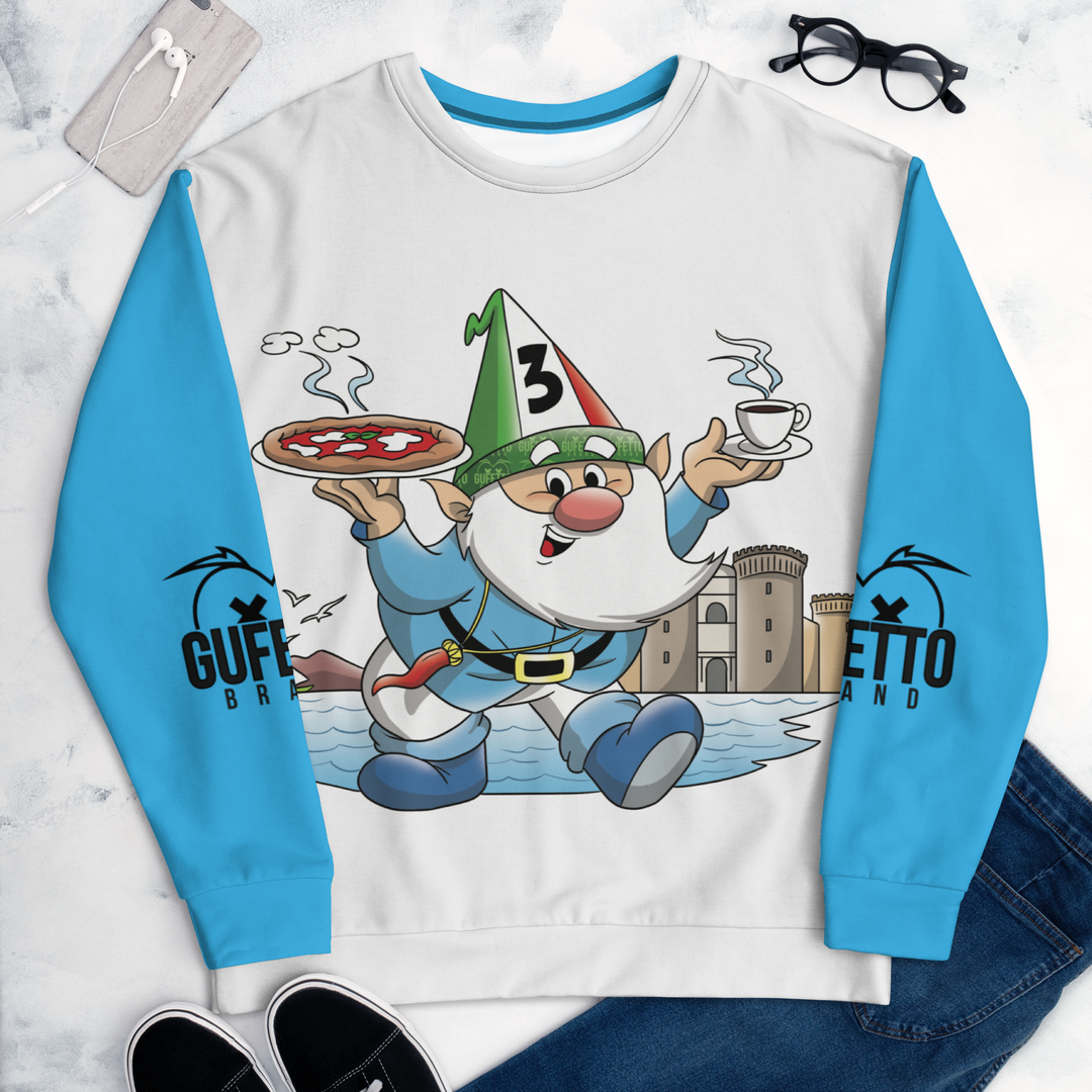 Felpa unisex Uomo/Donna NAPOLO - Gufetto Brand