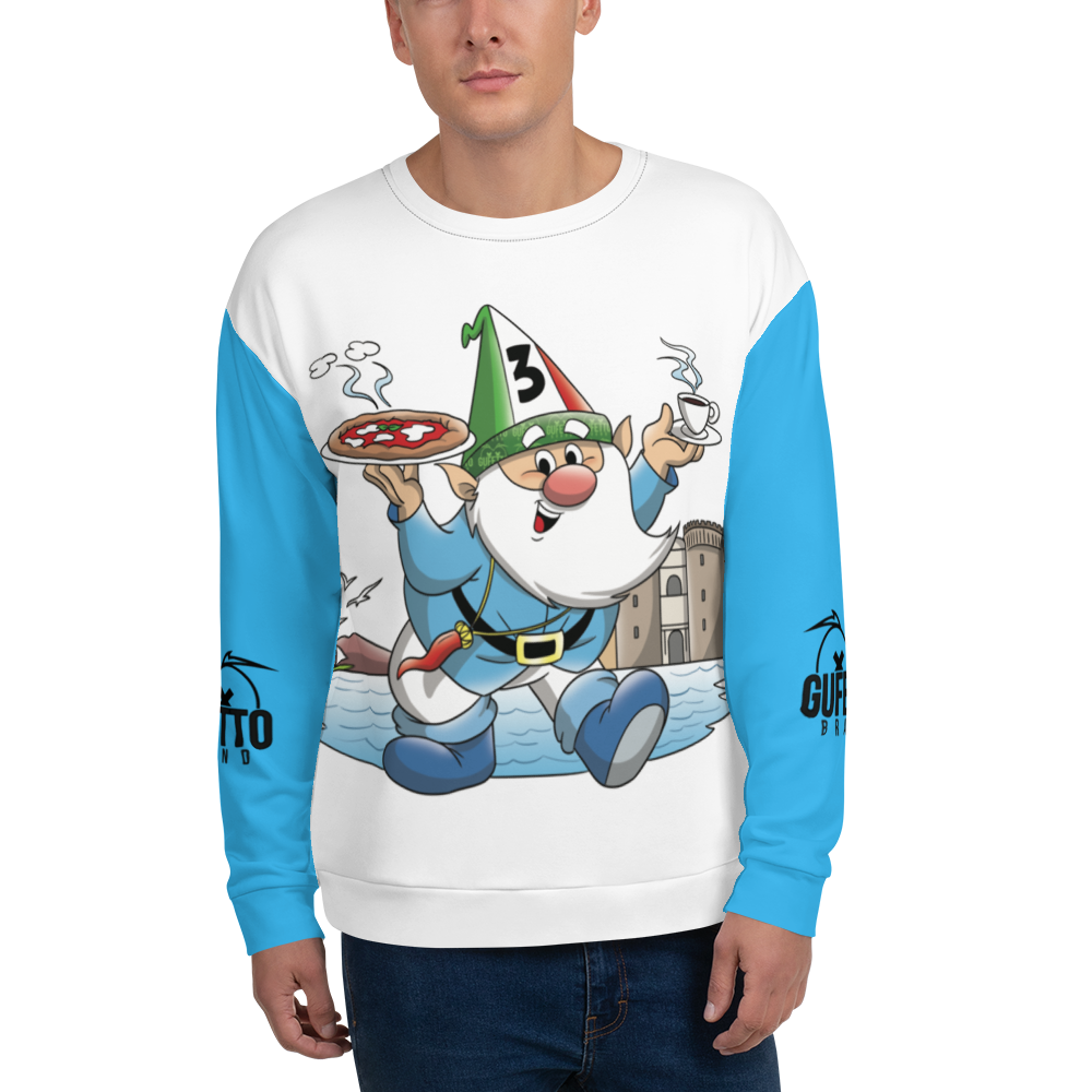 Felpa unisex Uomo/Donna NAPOLO - Gufetto Brand