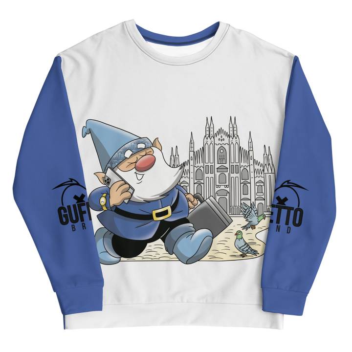 Felpa unisex Uomo/Donna MILANOLO - Gufetto Brand