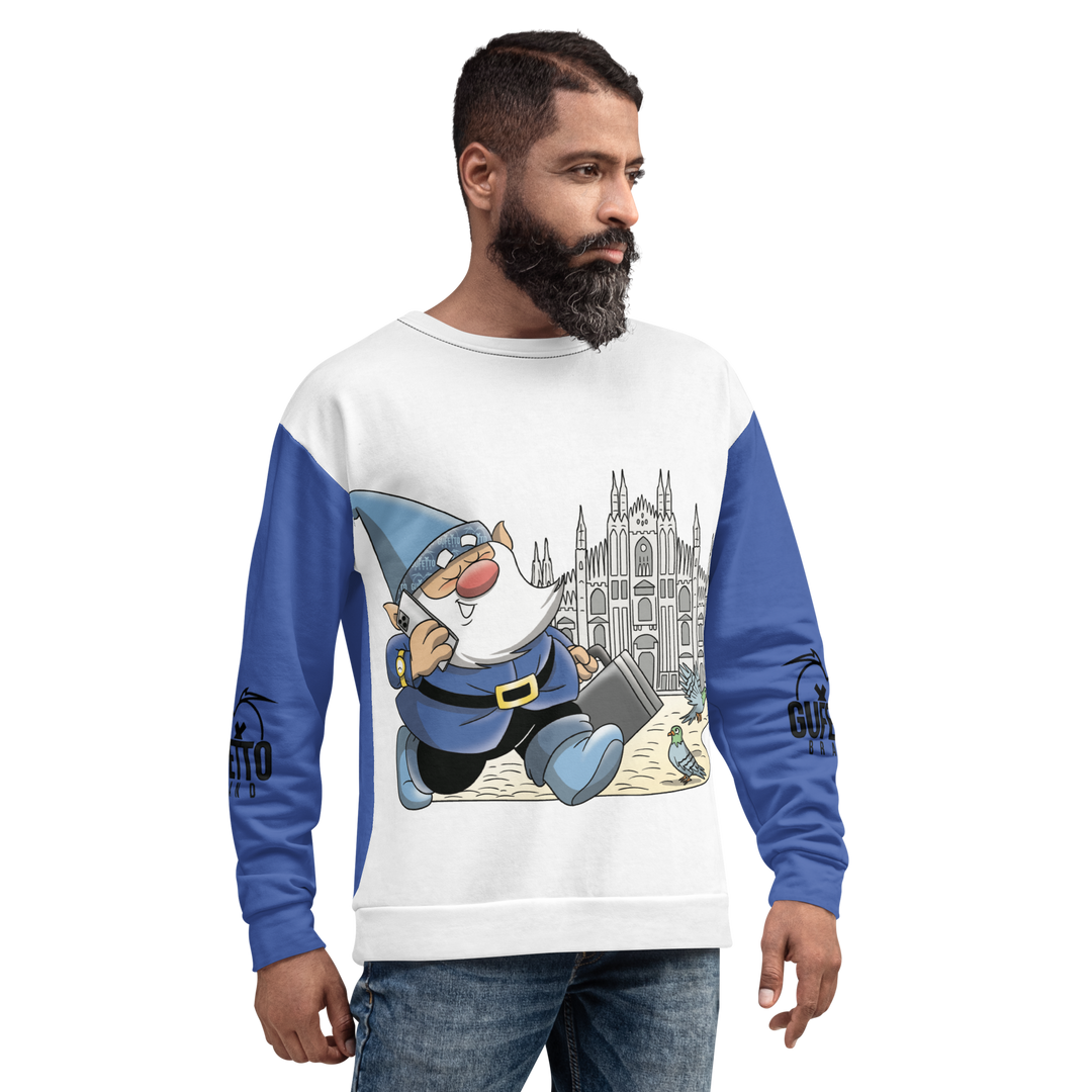 Felpa unisex Uomo/Donna MILANOLO - Gufetto Brand