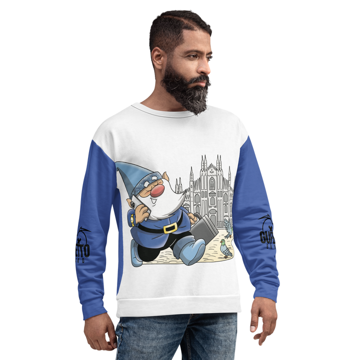 Felpa unisex Uomo/Donna MILANOLO - Gufetto Brand