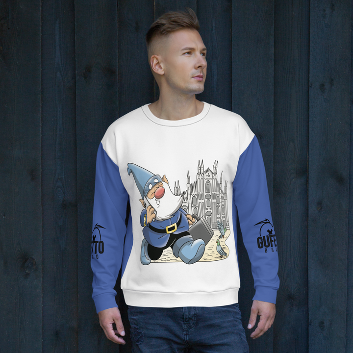 Felpa unisex Uomo/Donna MILANOLO - Gufetto Brand