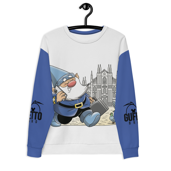 Felpa unisex Uomo/Donna MILANOLO - Gufetto Brand