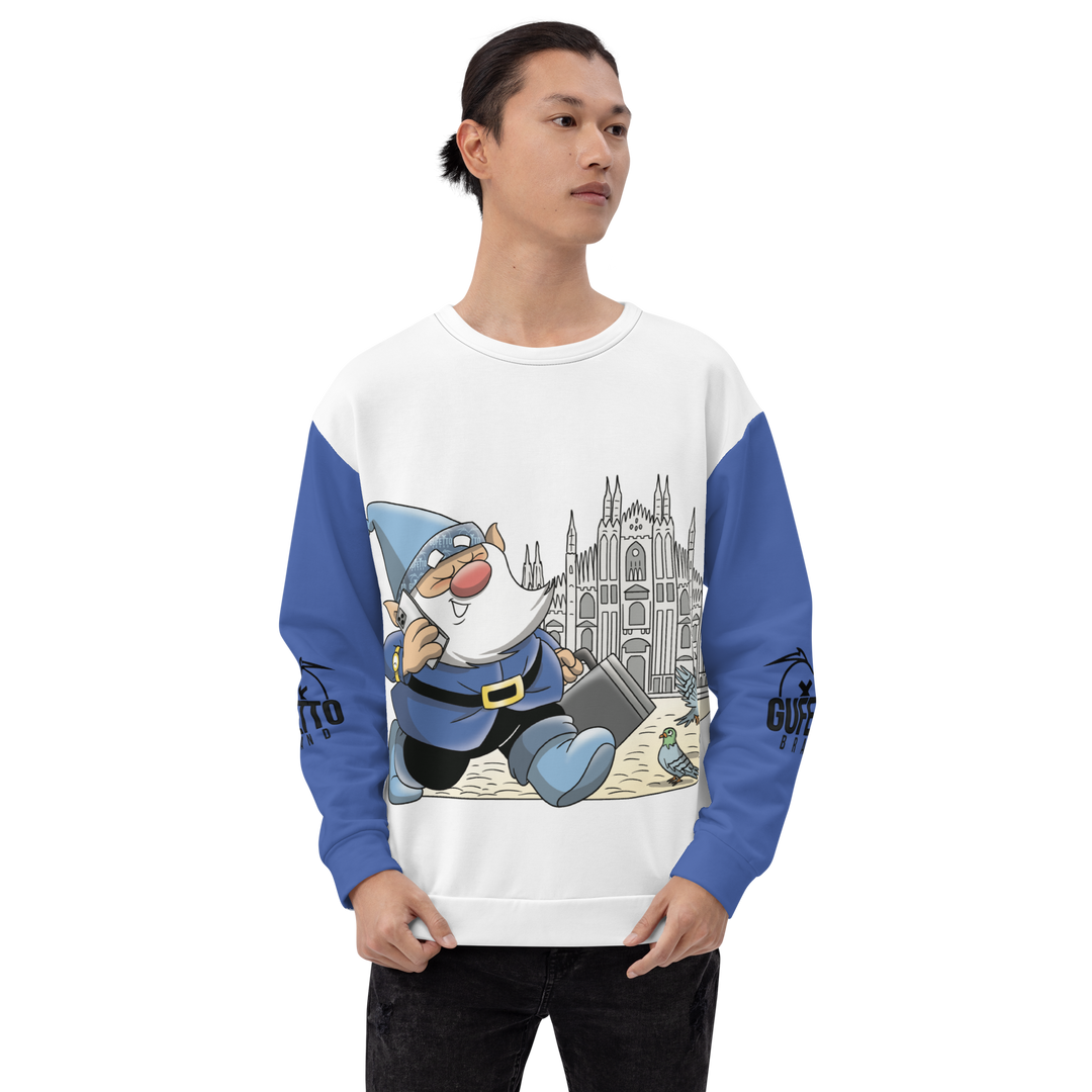 Felpa unisex Uomo/Donna MILANOLO - Gufetto Brand