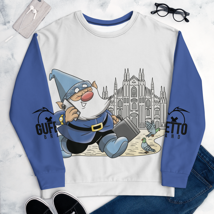 Felpa unisex Uomo/Donna MILANOLO - Gufetto Brand
