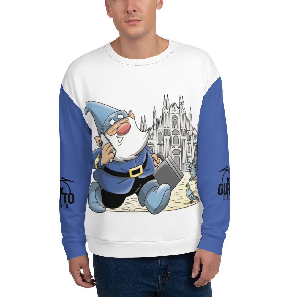 Felpa unisex Uomo/Donna MILANOLO - Gufetto Brand