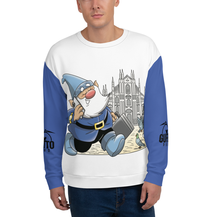 Felpa unisex Uomo/Donna MILANOLO - Gufetto Brand