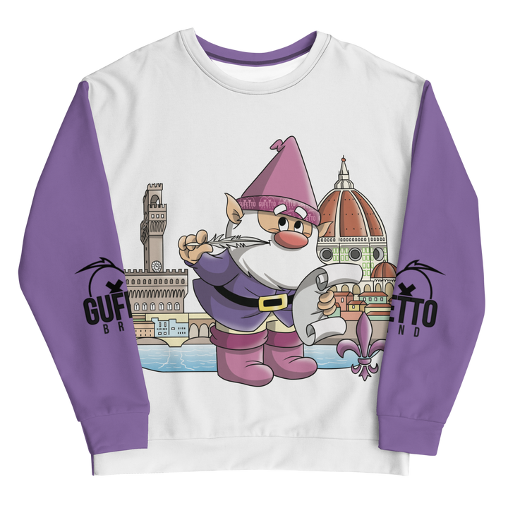 Felpa unisex Uomo/Donna FIRENZOLO - Gufetto Brand