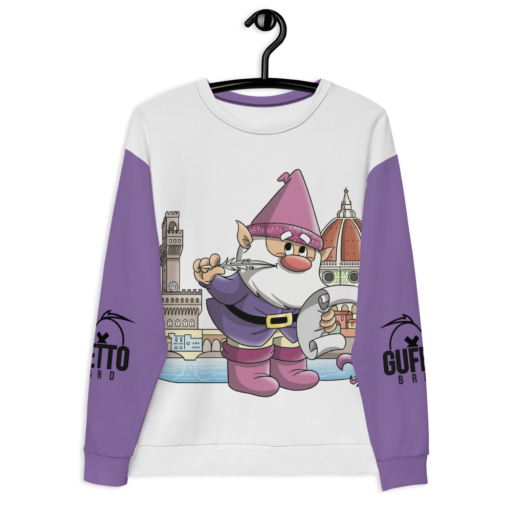 Felpa unisex Uomo/Donna FIRENZOLO - Gufetto Brand
