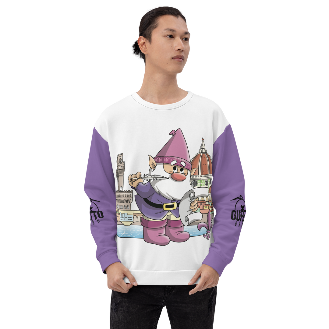 Felpa unisex Uomo/Donna FIRENZOLO - Gufetto Brand