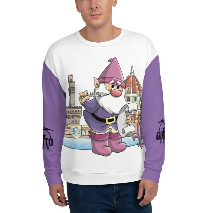 Felpa unisex Uomo/Donna FIRENZOLO - Gufetto Brand