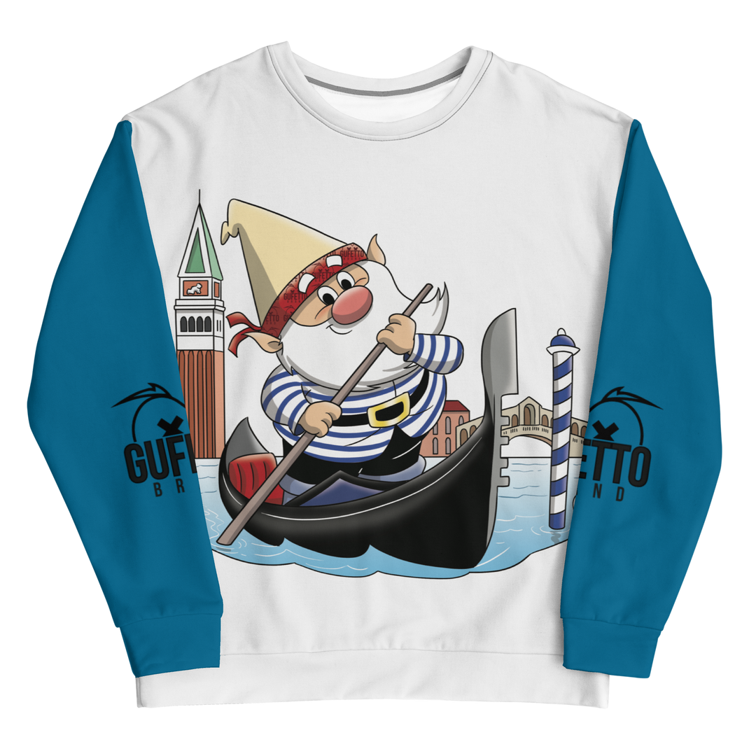 Felpa unisex Uomo/Donna VENEZIOLO - Gufetto Brand