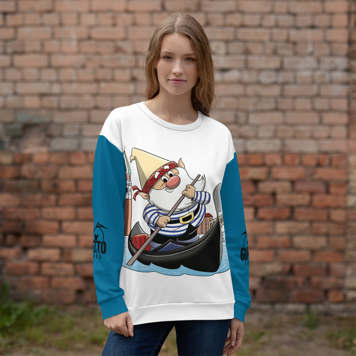 Felpa unisex Uomo/Donna VENEZIOLO - Gufetto Brand