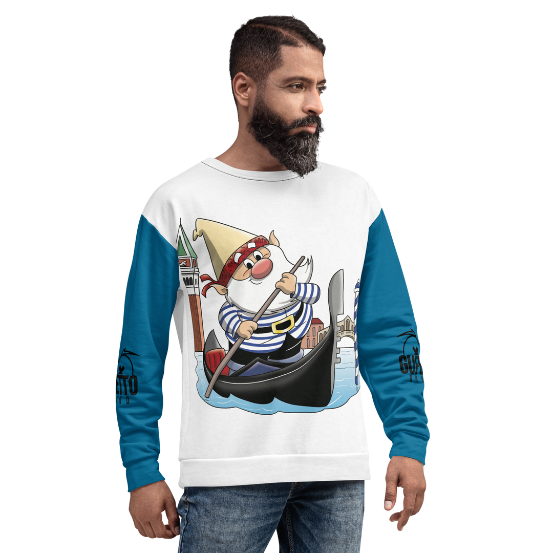 Felpa unisex Uomo/Donna VENEZIOLO - Gufetto Brand