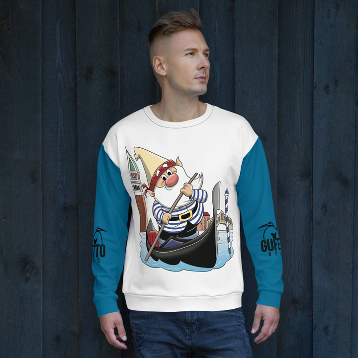 Felpa unisex Uomo/Donna VENEZIOLO - Gufetto Brand