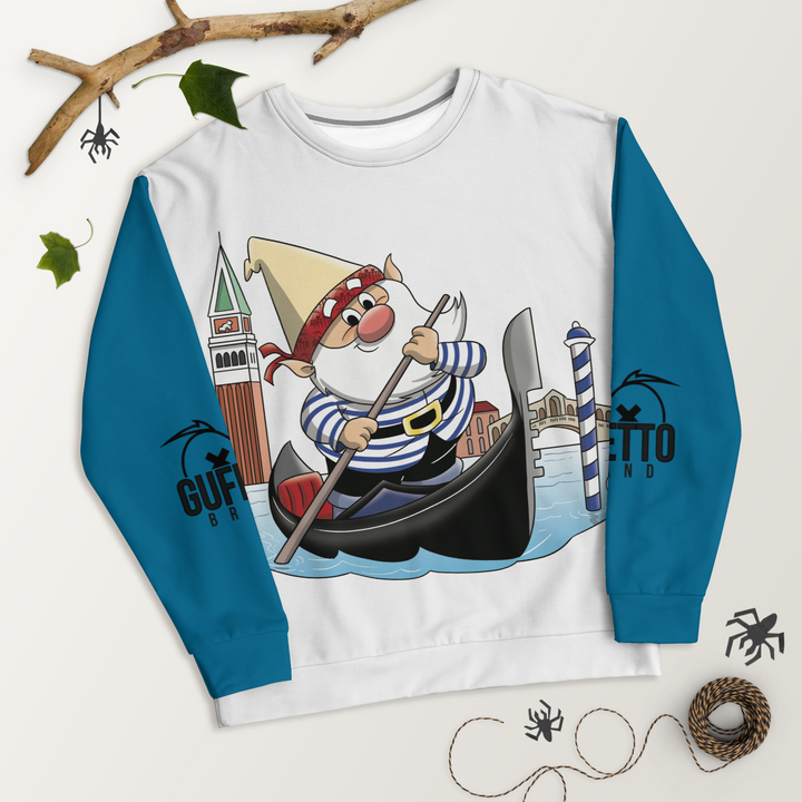 Felpa unisex Uomo/Donna VENEZIOLO - Gufetto Brand