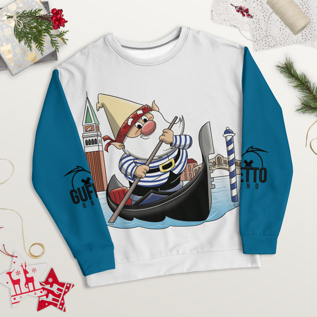 Felpa unisex Uomo/Donna VENEZIOLO - Gufetto Brand