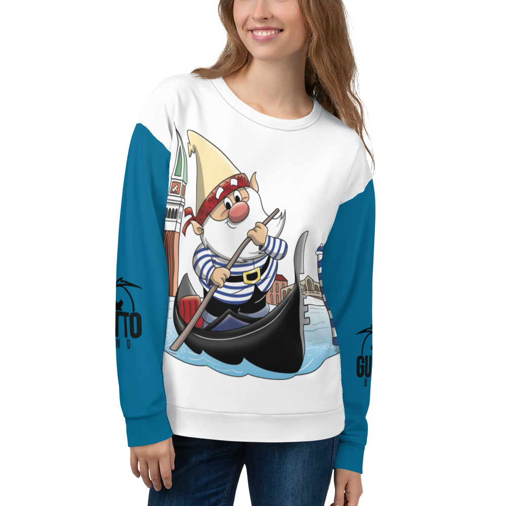 Felpa unisex Uomo/Donna VENEZIOLO - Gufetto Brand