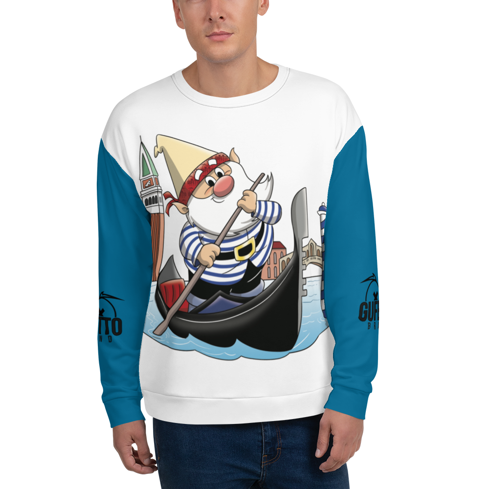Felpa unisex Uomo/Donna VENEZIOLO - Gufetto Brand