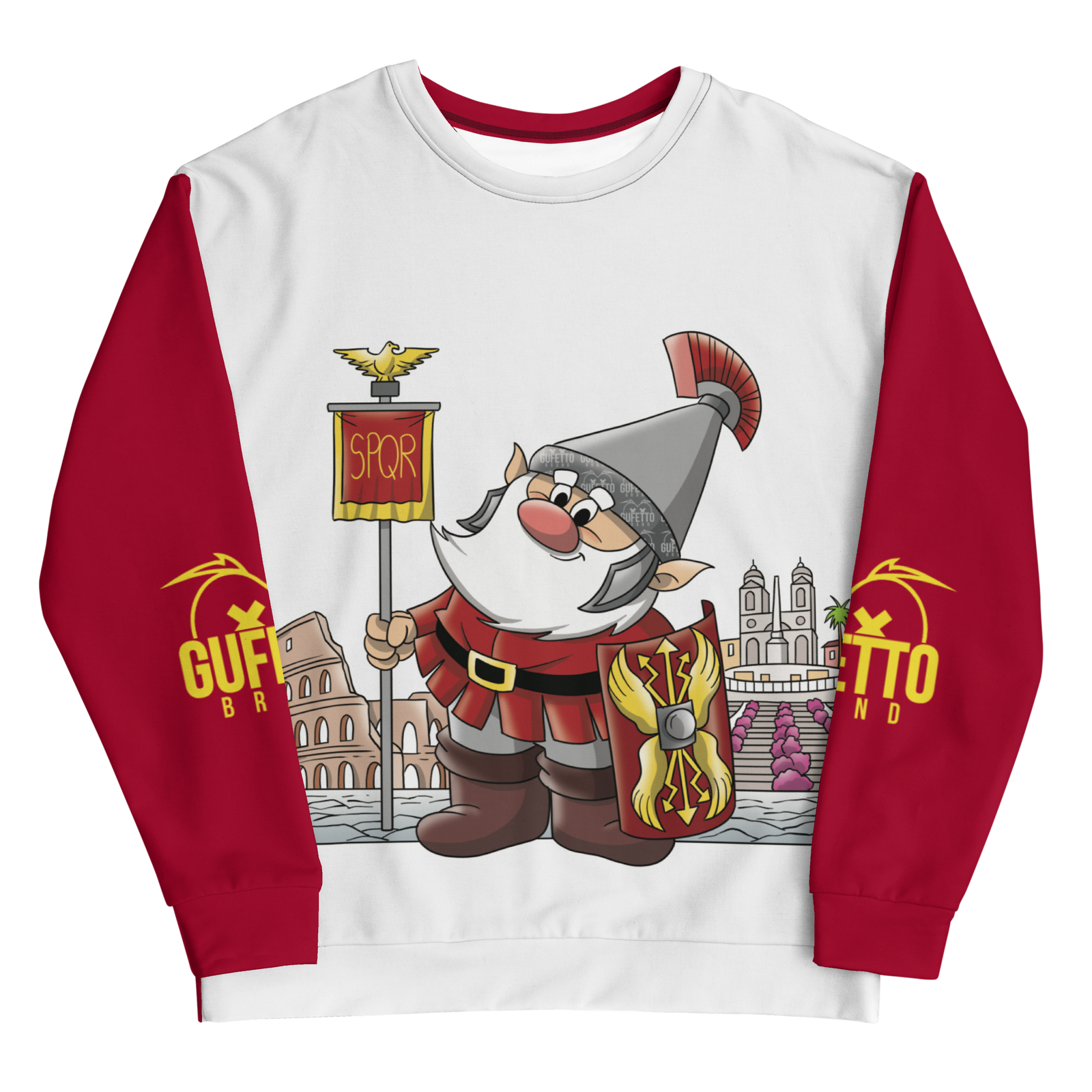 Felpa unisex Uomo/Donna ROMOLO - Gufetto Brand