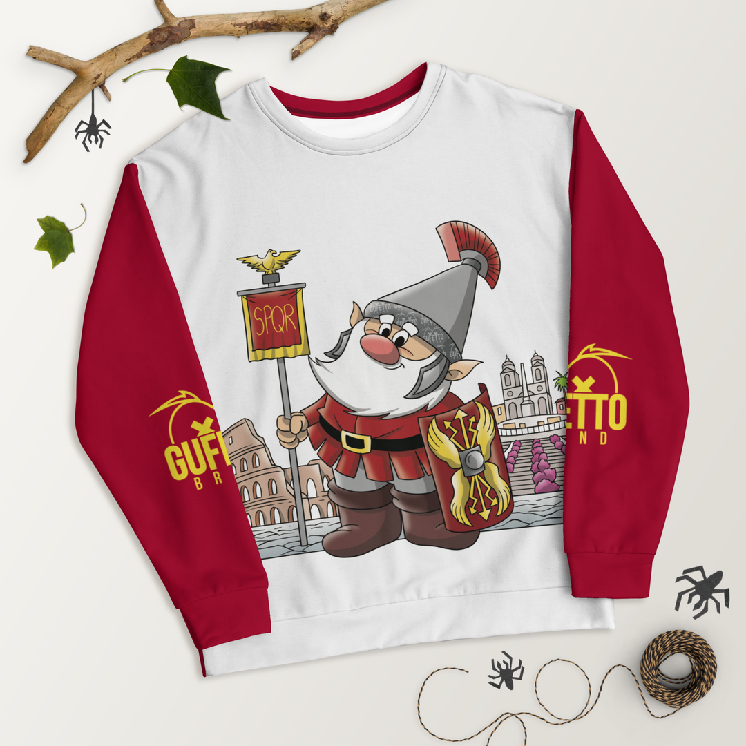 Felpa unisex Uomo/Donna ROMOLO - Gufetto Brand