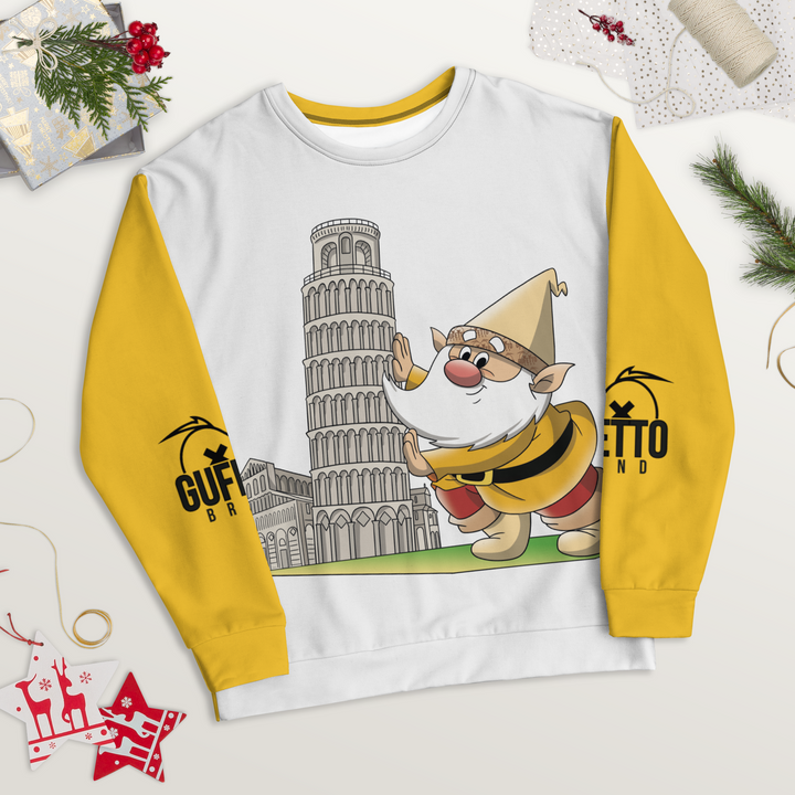 Felpa unisex Uomo/Donna PISOLO - Gufetto Brand