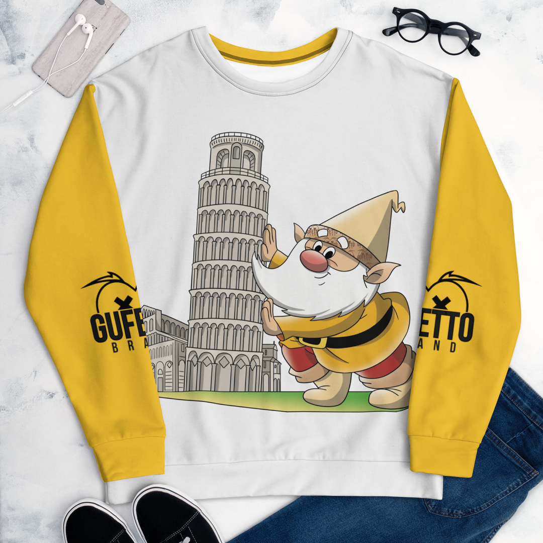 Felpa unisex Uomo/Donna PISOLO - Gufetto Brand