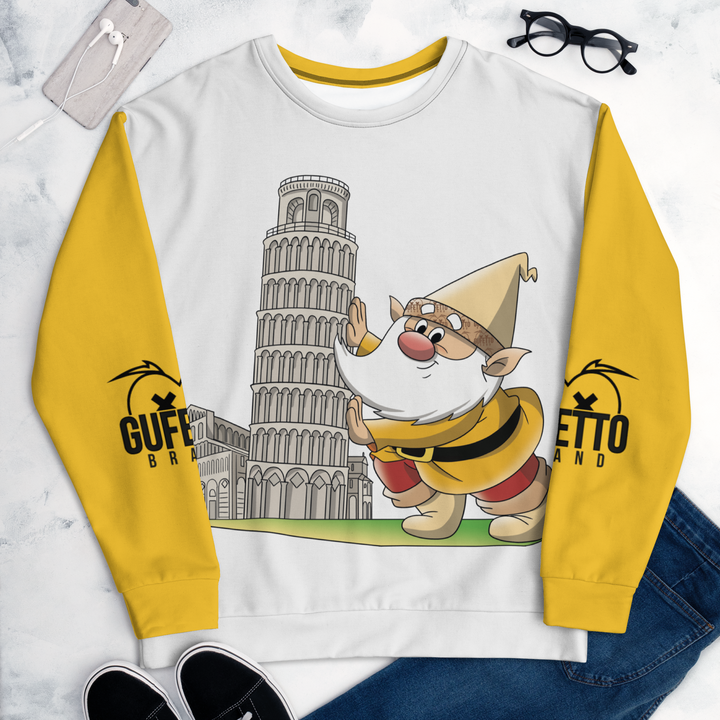 Felpa unisex Uomo/Donna PISOLO - Gufetto Brand
