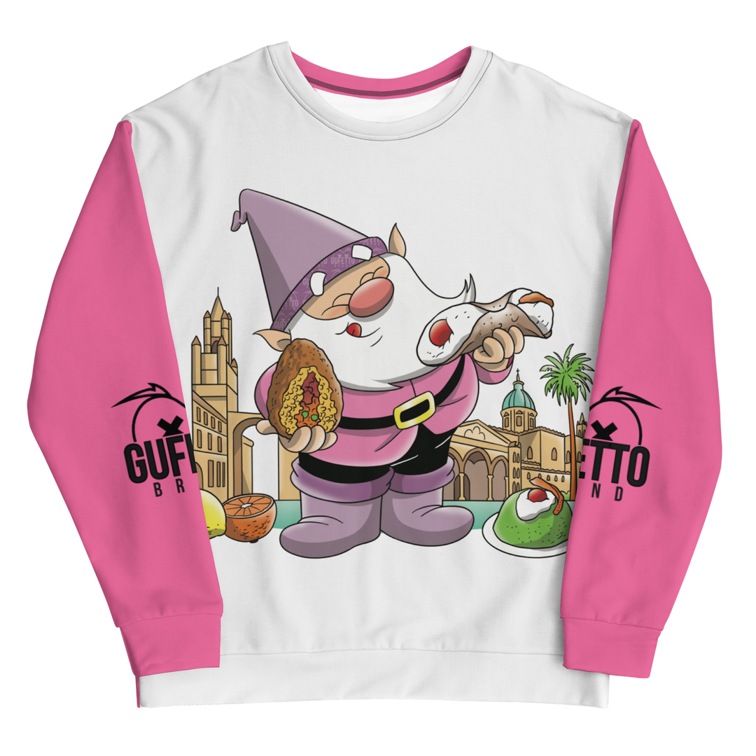 Felpa unisex Uomo/Donna PALERMOLO - Gufetto Brand