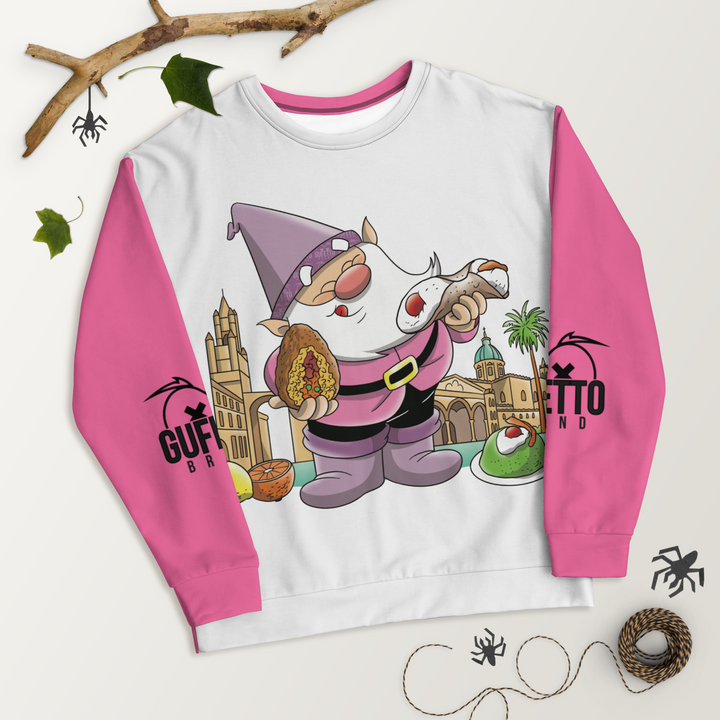 Felpa unisex Uomo/Donna PALERMOLO - Gufetto Brand