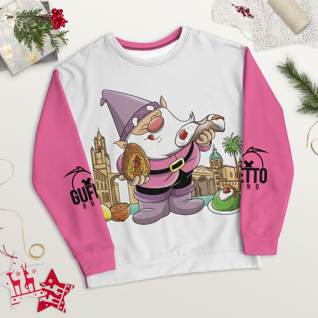 Felpa unisex Uomo/Donna PALERMOLO - Gufetto Brand