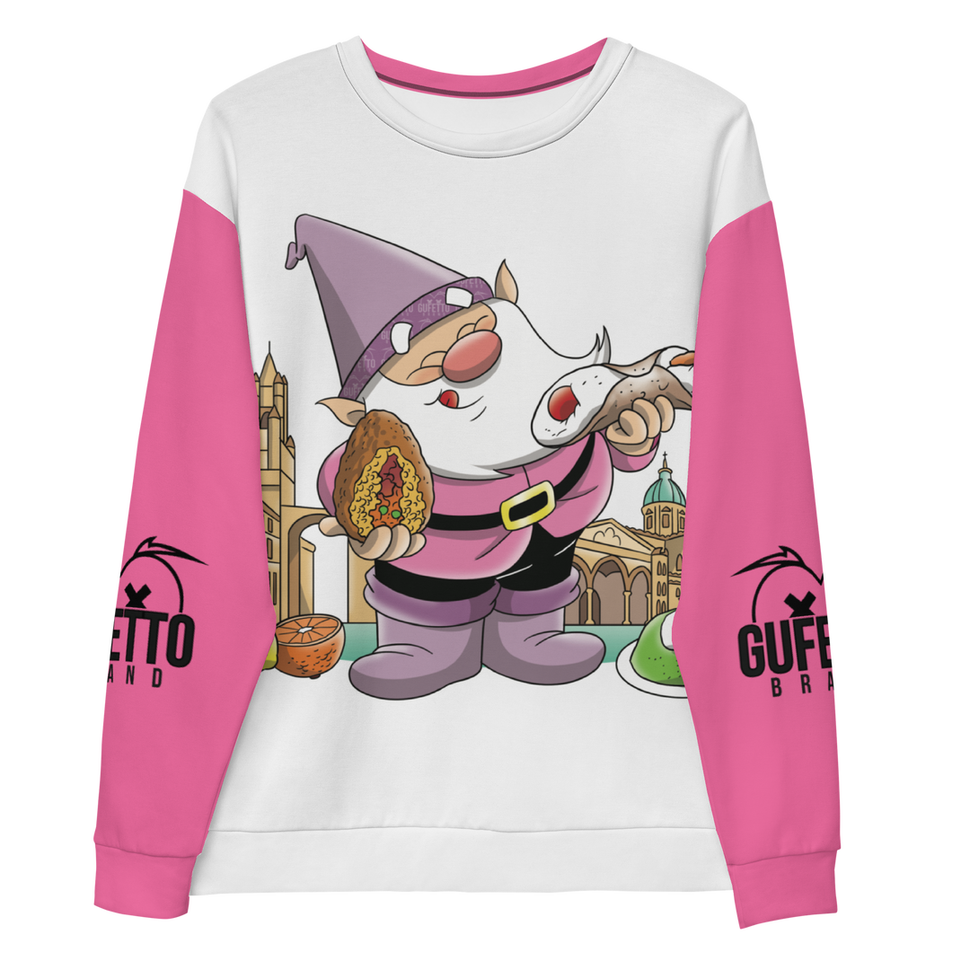 Felpa unisex Uomo/Donna PALERMOLO - Gufetto Brand