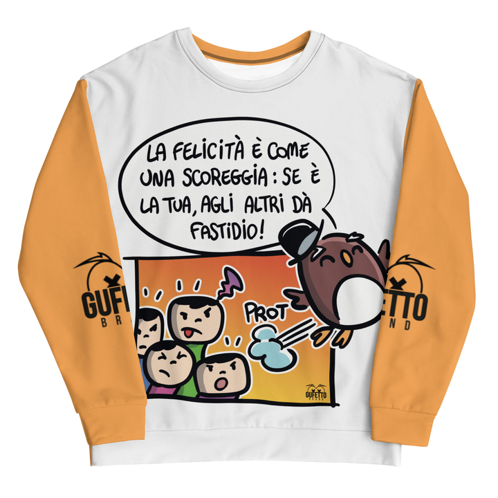 Felpa unisex Uomo/Donna SCOREGGIA - Gufetto Brand
