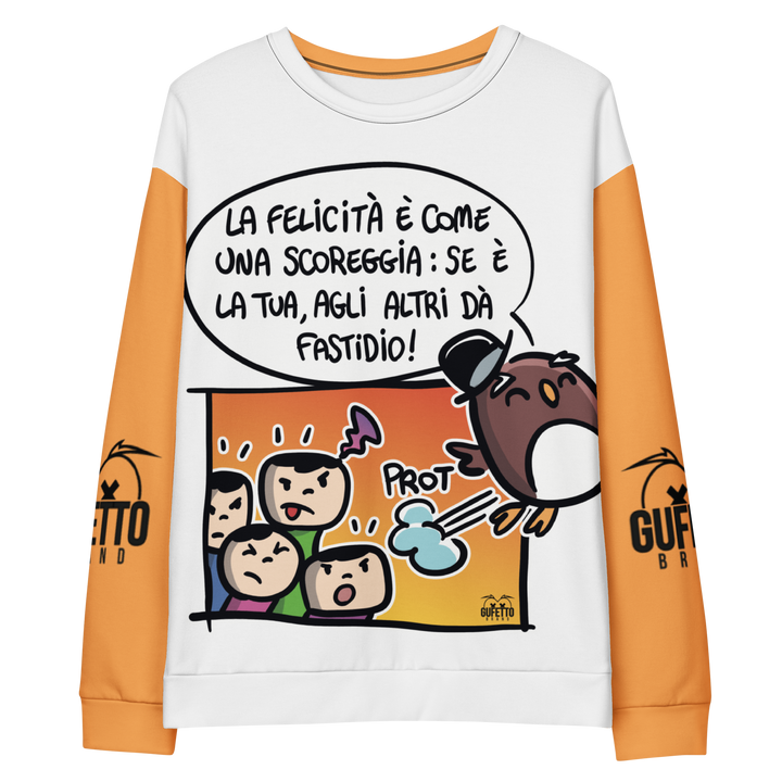 Felpa unisex Uomo/Donna SCOREGGIA - Gufetto Brand