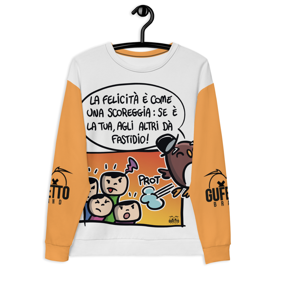 Felpa unisex Uomo/Donna SCOREGGIA - Gufetto Brand