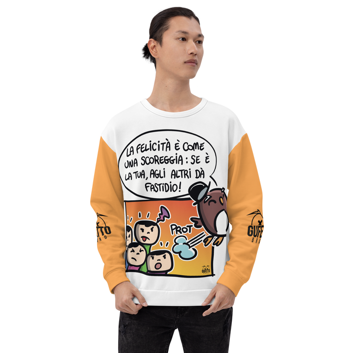 Felpa unisex Uomo/Donna SCOREGGIA - Gufetto Brand