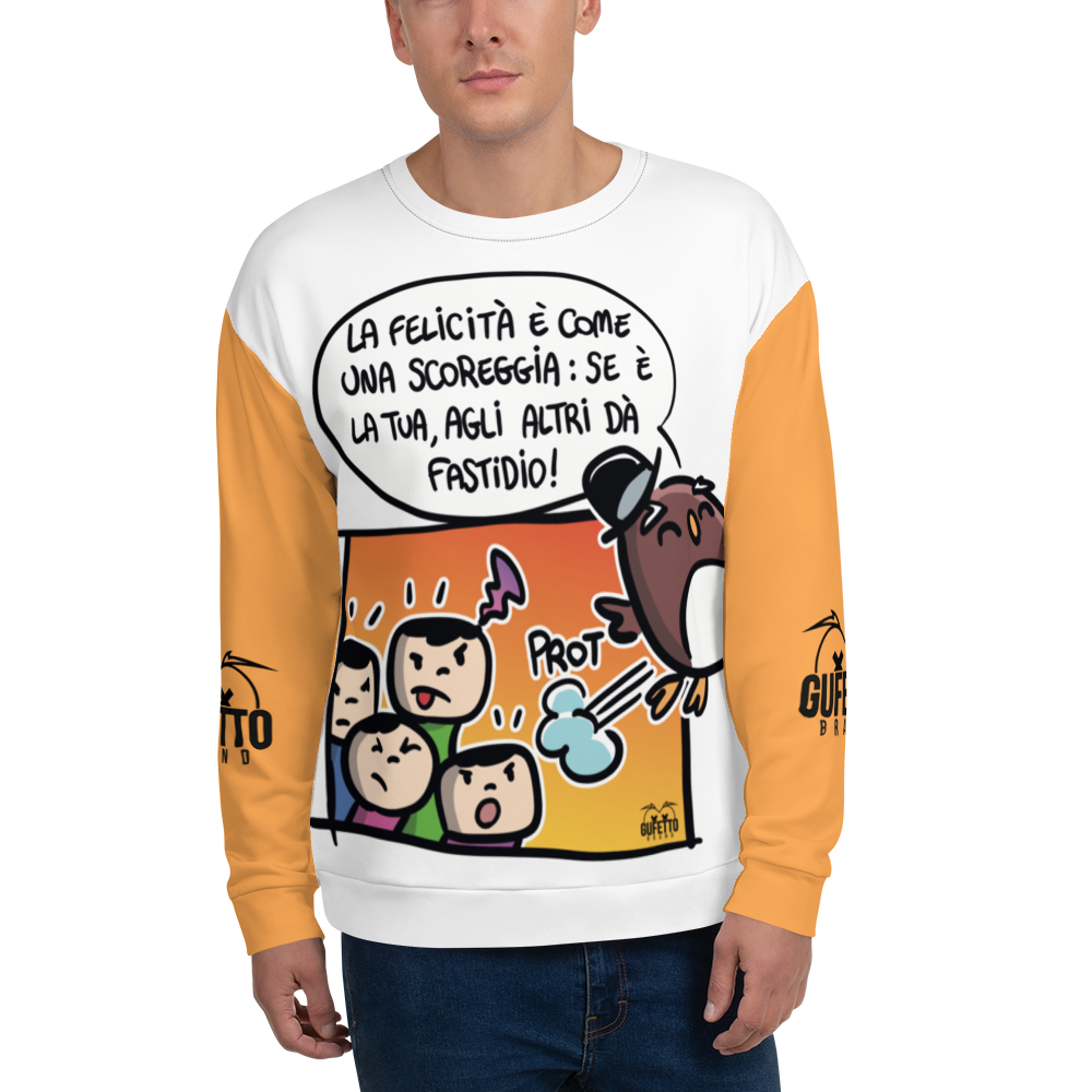 Felpa unisex Uomo/Donna SCOREGGIA - Gufetto Brand
