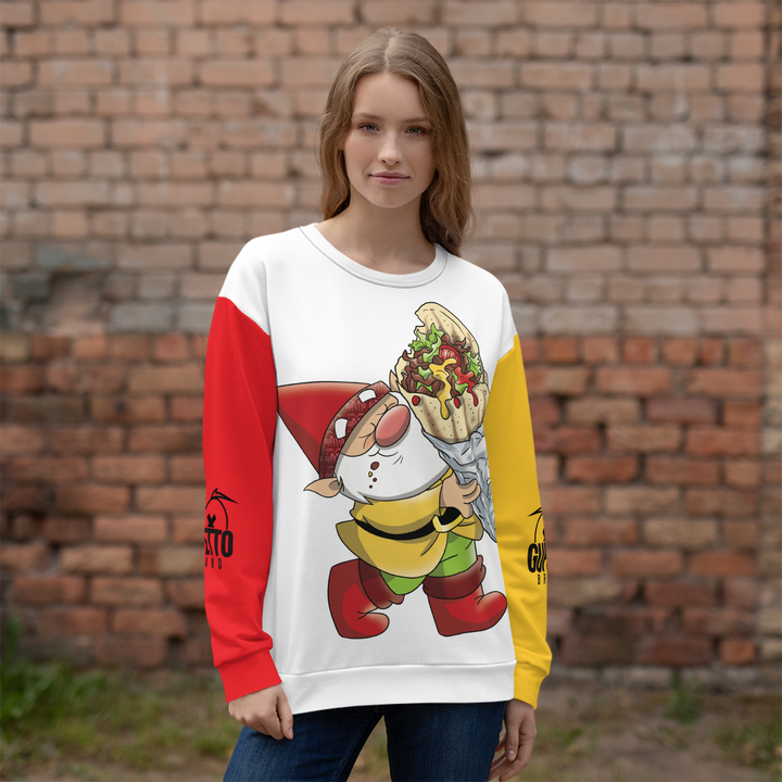 Felpa unisex Uomo/Donna KEBABOLO - Gufetto Brand