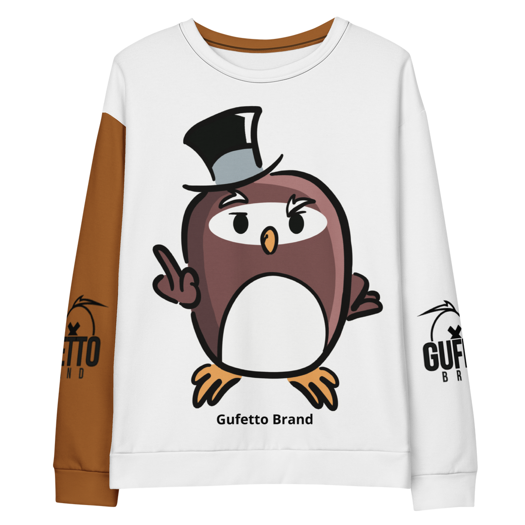 Felpa unisex Uomo/Donna GUFETTO FUCK - Gufetto Brand