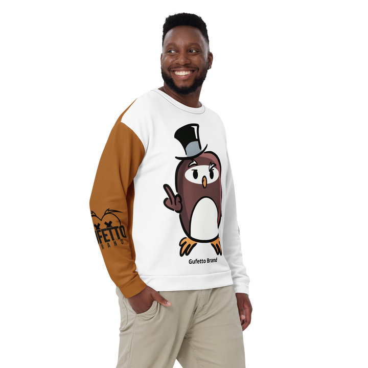 Felpa unisex Uomo/Donna GUFETTO FUCK - Gufetto Brand