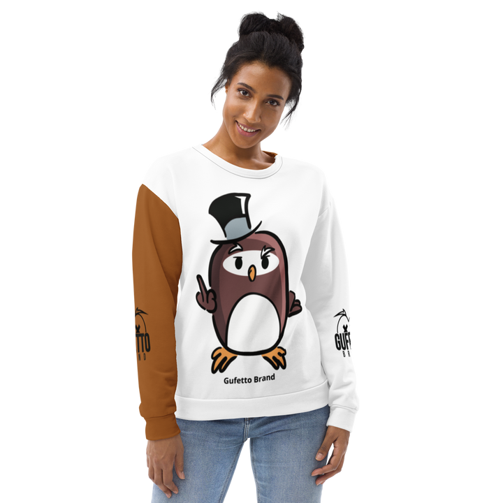 Felpa unisex Uomo/Donna GUFETTO FUCK - Gufetto Brand