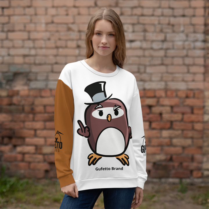 Felpa unisex Uomo/Donna GUFETTO FUCK - Gufetto Brand