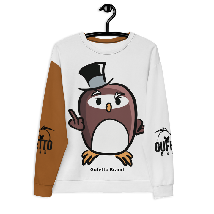 Felpa unisex Uomo/Donna GUFETTO FUCK - Gufetto Brand