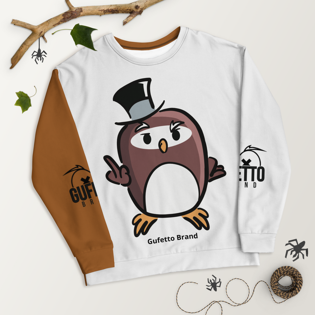 Felpa unisex Uomo/Donna GUFETTO FUCK - Gufetto Brand