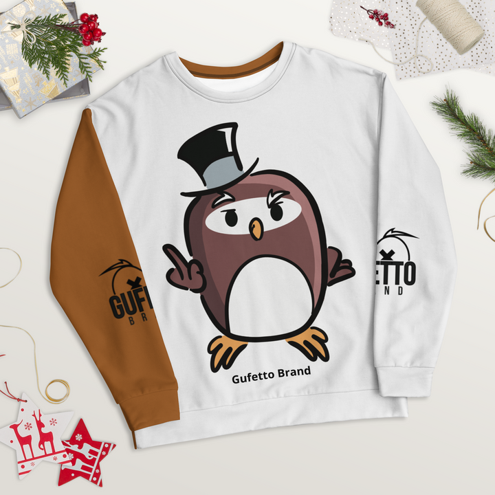 Felpa unisex Uomo/Donna GUFETTO FUCK - Gufetto Brand