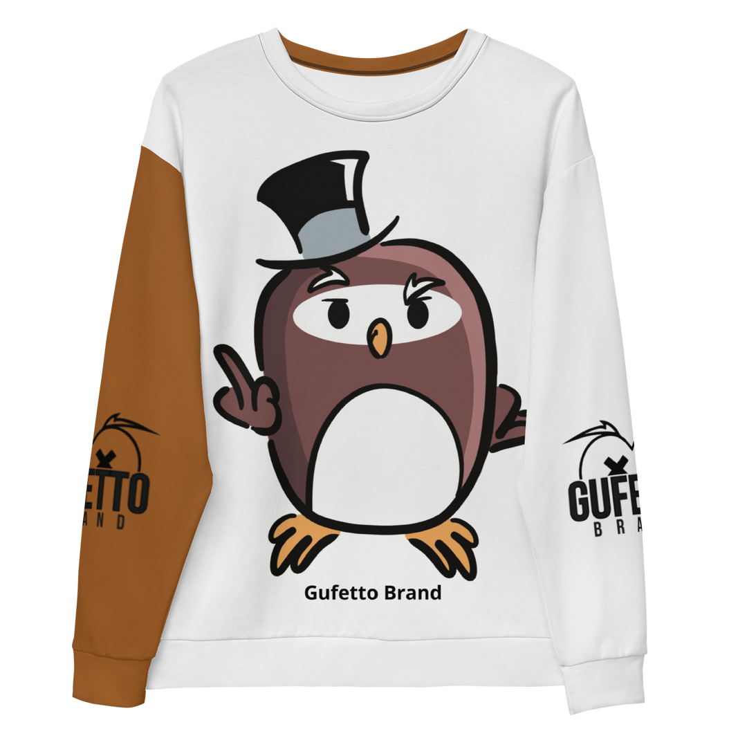Felpa unisex Uomo/Donna GUFETTO FUCK - Gufetto Brand