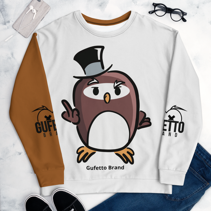 Felpa unisex Uomo/Donna GUFETTO FUCK - Gufetto Brand