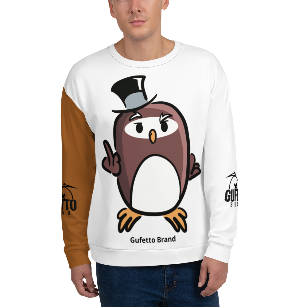 Felpa unisex Uomo/Donna GUFETTO FUCK - Gufetto Brand