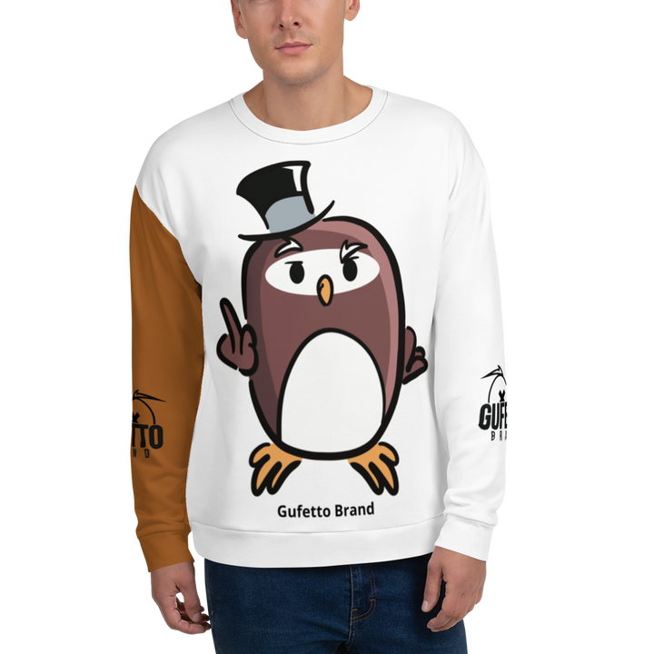 Felpa unisex Uomo/Donna GUFETTO FUCK - Gufetto Brand